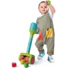 Clementoni Soft Clemmy - 17975 Touch & Play Sensory Vacuum, Aspirapolvere, 6 Mattoncini per Costruzioni, Gioco Prima Infanzia M