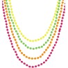 Widmann - Set da 4 Collane di Perle Fluorescenti, One Size, 05843