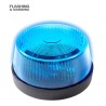 Widmann - Luce d Emergenza Rotante con Sirena, Blu, 08181