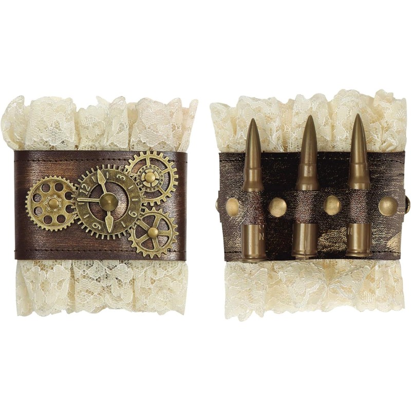 Widmann - Steampunk Braccialetti Donna, Polsini in Pizzo, 09775