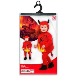Widmann - Costume Diavoletto per Bambini 104 cm (1/3 anni), 1897T