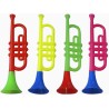 Widmann - Trombetta Sonora da Clown, 4 Colori Assortiti, Dimensioni 30 cm, 2720T