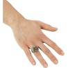 Widmann - Anello Teschio con Ossa Incrociate, Argento, 46738