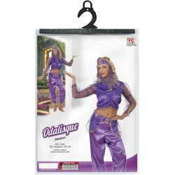 Widmann - Danzatrice del Ventre Costumi per Donne Lilla Violetto, Abito Odalisca, Taglia M, 58222
