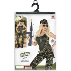 Widmann - Costume Soldato, Taglia L, 69433
