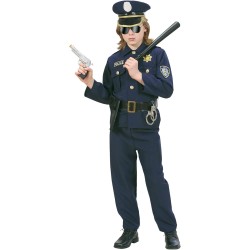 Widmann - Costume Bambino Poliziotto, Taglia 140 cm (8/10 anni), 73167