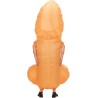Widmann - Costume Gonfiabile da Pene Gigante - Travestimento Color Pelle, Accessori per Addio al Nubilato, 7556P