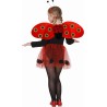 Widmann - Coccinella set travestimento (tutu, ali, antenne), 8222L