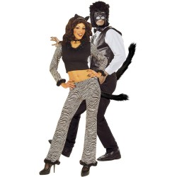 Widmann - Coda di animale modellabile, in peluche, accessorio per costume, carnevale, festa a tema, 8255W