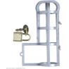 Widmann - Gabbia di Castità Willy per Adulti, Grigio, One Size, 9650Y