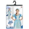 Widmann - Costume Bambina Principessa delle Nevi, Taglia 128 cm (5/7 anni), 96556