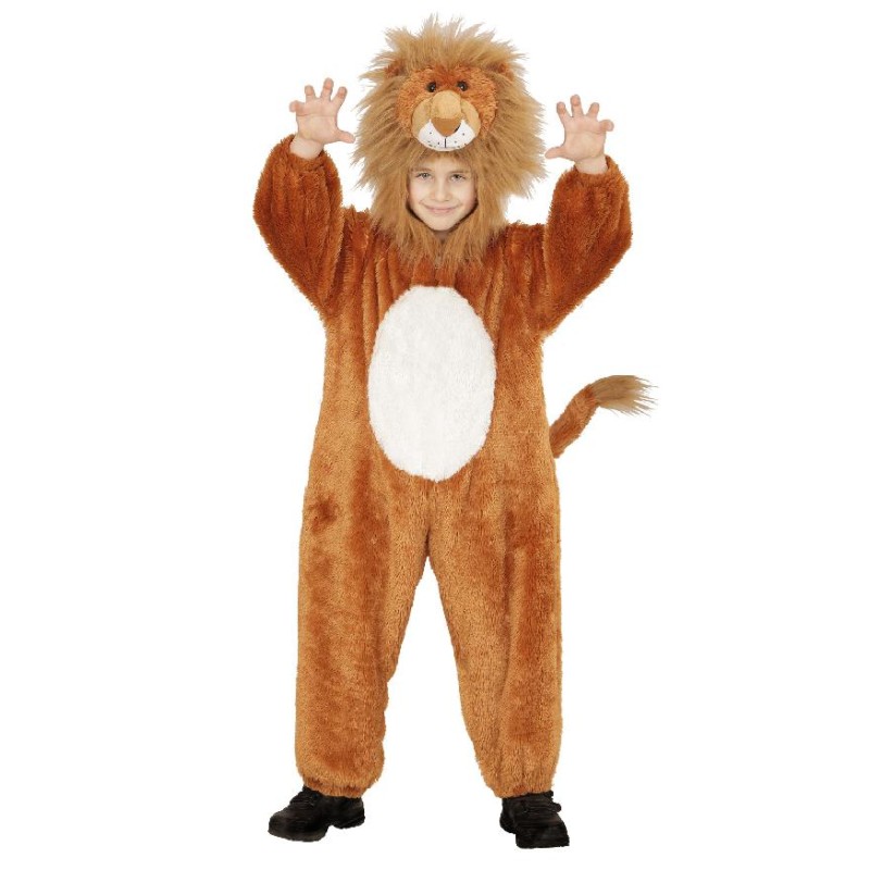 Widmann - Costume Leone in Peluche Soft per Bambini 104 cm (2/3 anni), 98115