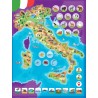 Clementoni Sapientino - 16690 Italia, Puzzle Magnetico, 4 Giochi in 1, 50+ Tessere Magnetiche, Scopri l Italia con le Tessere M
