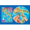 Clementoni Sapientino - 16690 Italia, Puzzle Magnetico, 4 Giochi in 1, 50+ Tessere Magnetiche, Scopri l Italia con le Tessere M