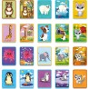 Clementoni Sapientino Baby Montessori - 16832 Le Case dei Cuccioli, Flashcards Educative, 48 Carte Tattili per Riconoscere Anim