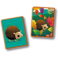 Clementoni Sapientino Baby Montessori - 16832 Le Case dei Cuccioli, Flashcards Educative, 48 Carte Tattili per Riconoscere Anim