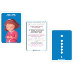 Clementoni Sapientino Montessori - 16834 Aiutami a Fare da Solo, Gioco Educativo con 48 Flashcards per Sviluppare Autonomia e C