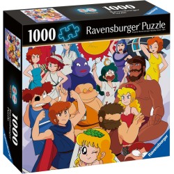 Ravensburger - Puzzle 1000 Pezzi | Pollon 80s | Puzzle Adulti | Regalo Anniversario per Lui | Puzle Manga per Adulti e Bambini 
