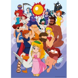 Ravensburger - Puzzle 1000 Pezzi | Pollon 80s | Puzzle Adulti | Regalo Anniversario per Lui | Puzle Manga per Adulti e Bambini 