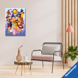 Ravensburger - Puzzle 1000 Pezzi | Pollon 80s | Puzzle Adulti | Regalo Anniversario per Lui | Puzle Manga per Adulti e Bambini 