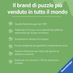 Ravensburger - Puzzle 1000 Pezzi | Holly e Benji | Puzzle Adulti | Regalo Anniversario per Lui | Puzzle Manga per Adulti e Bamb