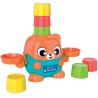 Clementoni Baby Montessori - 17493 Balancing Bear, Gioco Prima Infanzia per Bambini 18+ Mesi, Bilancia con Cubetti per Scoprire