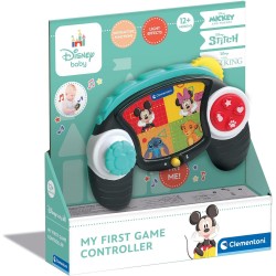 Clementoni Baby Disney Controller Joystick per Bambini 12-36 Mesi, con Suoni e Luci, Gioco Imitativo Educativo Prima Infanzia, 