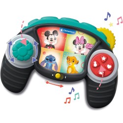 Clementoni Baby Disney Controller Joystick per Bambini 12-36 Mesi, con Suoni e Luci, Gioco Imitativo Educativo Prima Infanzia, 