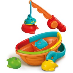 Clementoni Baby 17513 Think And Play Colour Fishing, Pesca 4 Pesciolini da Catturare, Giochi Prima Infanzia per Coordinazione e