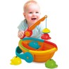 Clementoni Baby 17513 Think And Play Colour Fishing, Pesca 4 Pesciolini da Catturare, Giochi Prima Infanzia per Coordinazione e