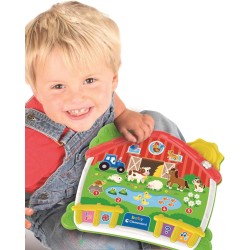 Baby Clementoni - 17516 La Fattoria Canta e Impara, Gioco Educativo, Centro attività con 4 modalità di Gioco per Imparare Numer