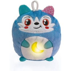 Clementoni Baby for You - 17554 Twinkle Little Wolf, Luce Notturna per Bambini, Gioco Prima Infanzia da 0 Mesi+, Lupo con Luci 