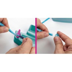 Clementoni Crazy Chic - 18199 BFF Jewellery Studio, Kit per la Creazione di Gioielli, Set Completo per la Costruzione dei Gioie