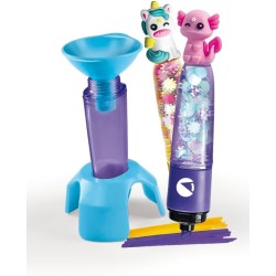 Clementoni Idea - 18874 Create Your Highlighters: Trendy Animals, Laboratorio degli Evidenziatori Personalizzati, Kit Creativo,