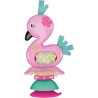Clementoni Baby 17492 Fancy Flamingo, Sonaglino Interattivo Fenicottero con Melodie, Bambini 3 Mesi+, Sonaglio con Palline, Eff