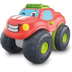 Baby Clementoni - 17500 Leone Pick-up, Macchinina, Gioco Prima Infanzia, Fuoristrada con Suoni e Sirene, Stimola Manualità, Vis