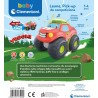 Baby Clementoni - 17500 Leone Pick-up, Macchinina, Gioco Prima Infanzia, Fuoristrada con Suoni e Sirene, Stimola Manualità, Vis