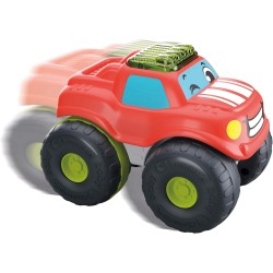 Baby Clementoni - 17500 Leone Pick-up, Macchinina, Gioco Prima Infanzia, Fuoristrada con Suoni e Sirene, Stimola Manualità, Vis