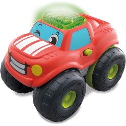 Baby Clementoni - 17500 Leone Pick-up, Macchinina, Gioco Prima Infanzia, Fuoristrada con Suoni e Sirene, Stimola Manualità, Vis