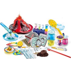 Clementoni Scienza e Gioco Lab - 19395 I Migliori 100 Esperimenti, Laboratorio di Scienze per Scoprire Discipline Come Chimica,