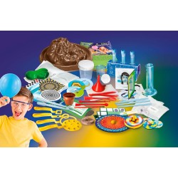 Clementoni Scienza e Gioco Lab - 19395 I Migliori 100 Esperimenti, Laboratorio di Scienze per Scoprire Discipline Come Chimica,