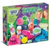 Clementoni Scienza e Gioco Lab - 19397 Slime Fluo, Kit di Esperimenti per Bambini 8+, Laboratorio per Creare Slime Fluorescenti