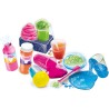 Clementoni Scienza e Gioco Lab - 19397 Slime Fluo, Kit di Esperimenti per Bambini 8+, Laboratorio per Creare Slime Fluorescenti