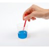 Clementoni Scienza e Gioco Lab - 19397 Slime Fluo, Kit di Esperimenti per Bambini 8+, Laboratorio per Creare Slime Fluorescenti