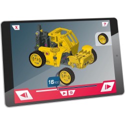 Clementoni Scienza e Gioco 19405 Laboratorio di Meccanica - Sollevatore, Set di Costruzioni, Scopri i Principi dell Ingegneria