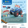 Baby Clementoni - 17501 Elia Auto della Polizia, Macchinina Bambino 1-4 Anni, Gioco Prima Infanzia, Macchina con Suoni e Sirene