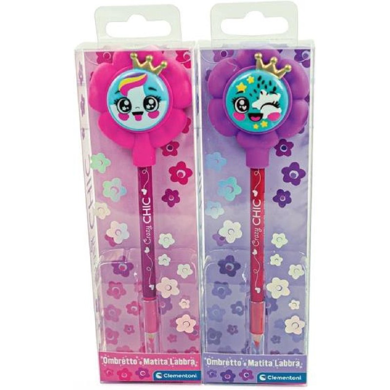 Crazy Chic - 18128 Ombretto & Matita Daisy, modelli assortiti, 1 pezzo