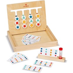 Dal Negro - Codice In Tempo, gioco di abilità in legno adatto ai bambini dai 6 anni in su - 54119
