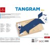 Dal Negro - Tangram Blue - gioco educativo e di abilità, 54149