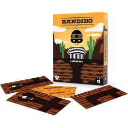 Helvetiq Bandido, Gioco di Carte Tascabile in Italiano - Cooperativo per 1-4 Giocatori, da 6 Anni - Usa la Logica per Bloccare 